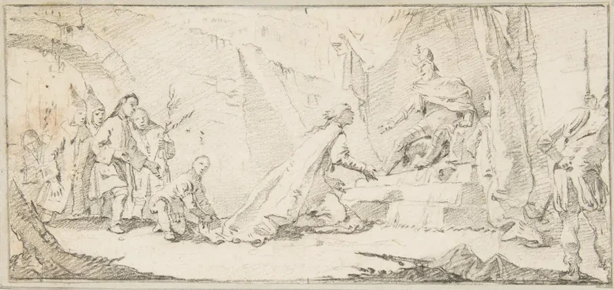 Supplicants Imploring an Emperor for Peace