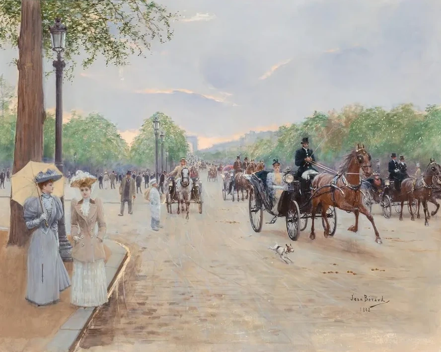 Sur les Champs Lys Es