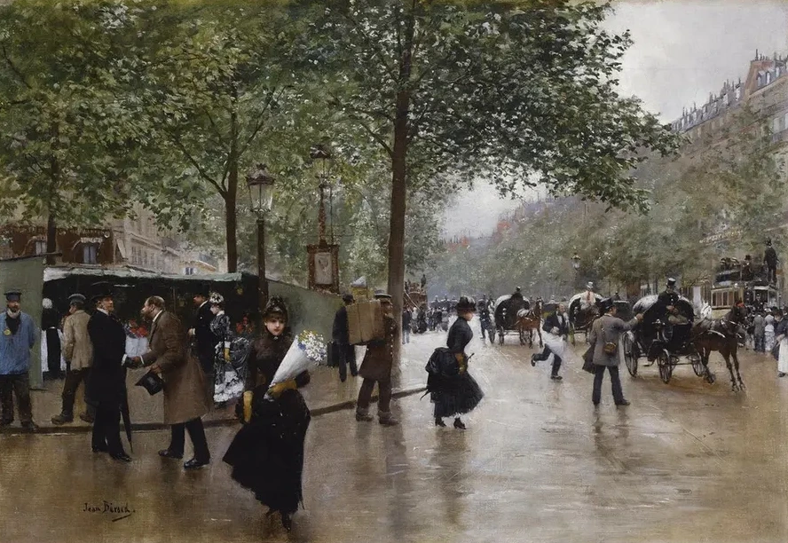 Sur les Grands Boulevards