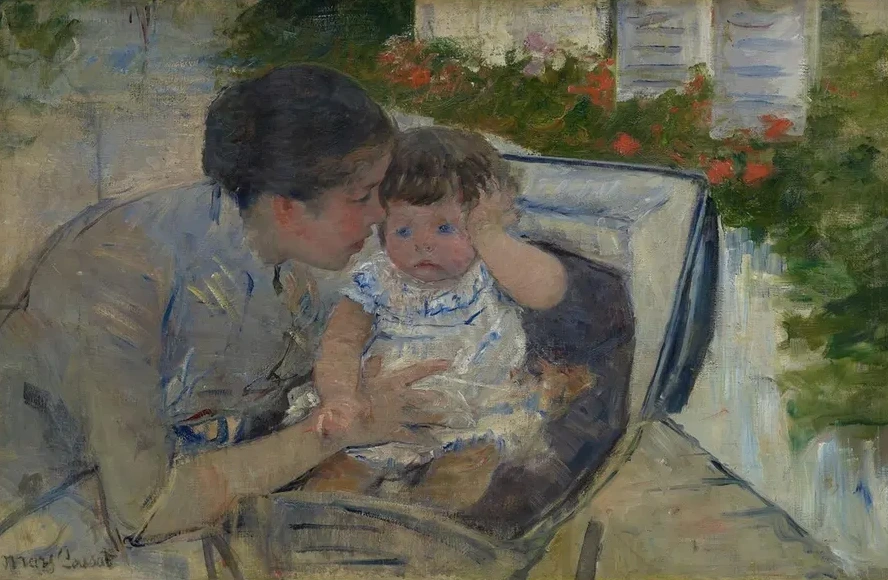 Susan Comforting the Baby