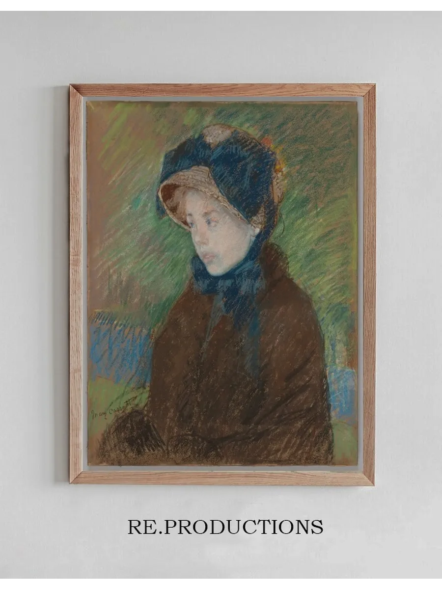 Susan in a Straw Bonnet