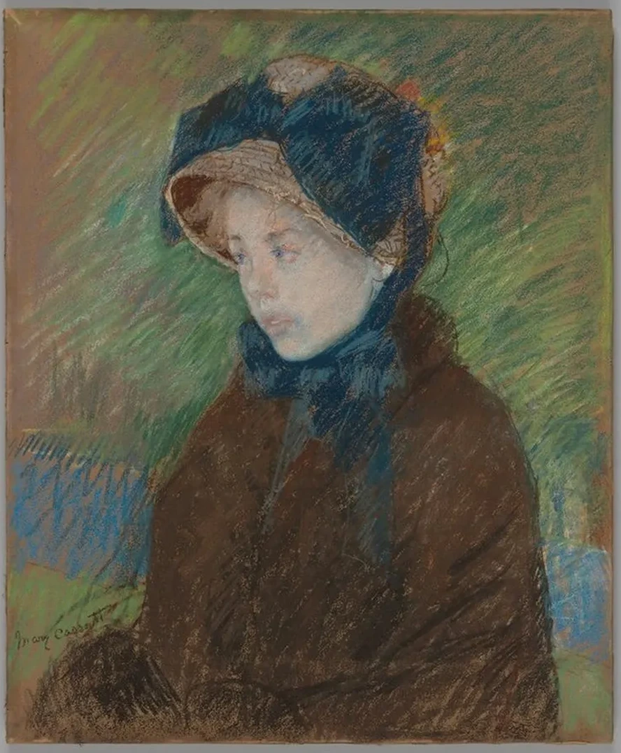 Susan in a Straw Bonnet