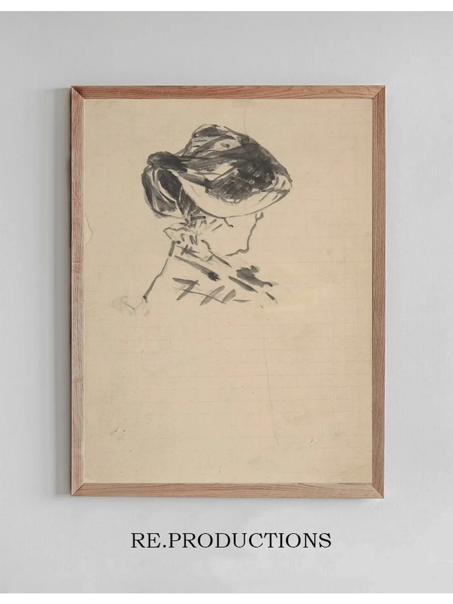 Suzanne Manet at Bellevue