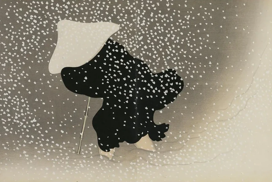 Swirling Snow (Tomoe no yuki)