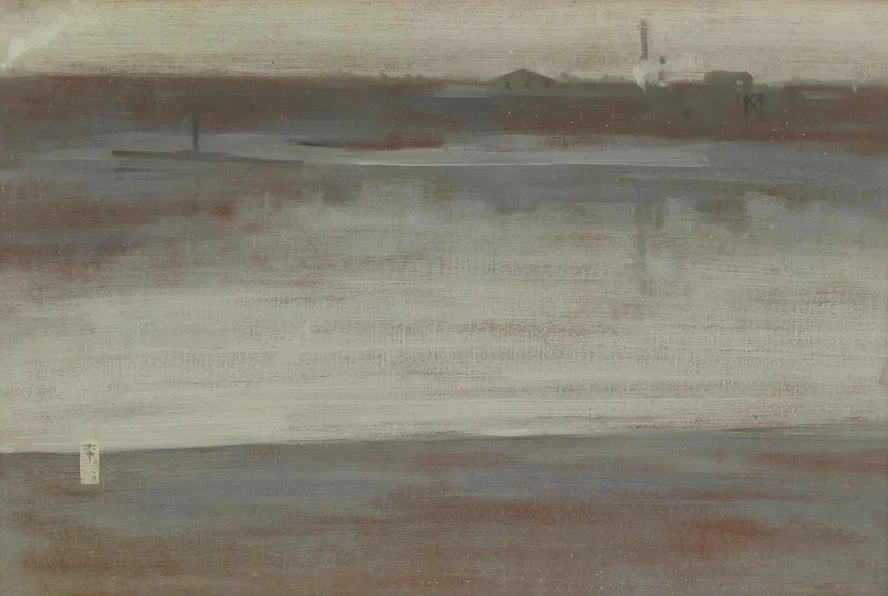 Symphony in Grey Early Morning, Thames