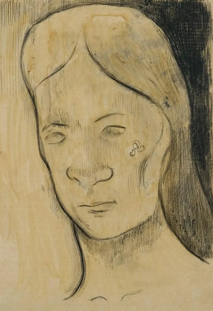 T te d une Femme Tahitienne