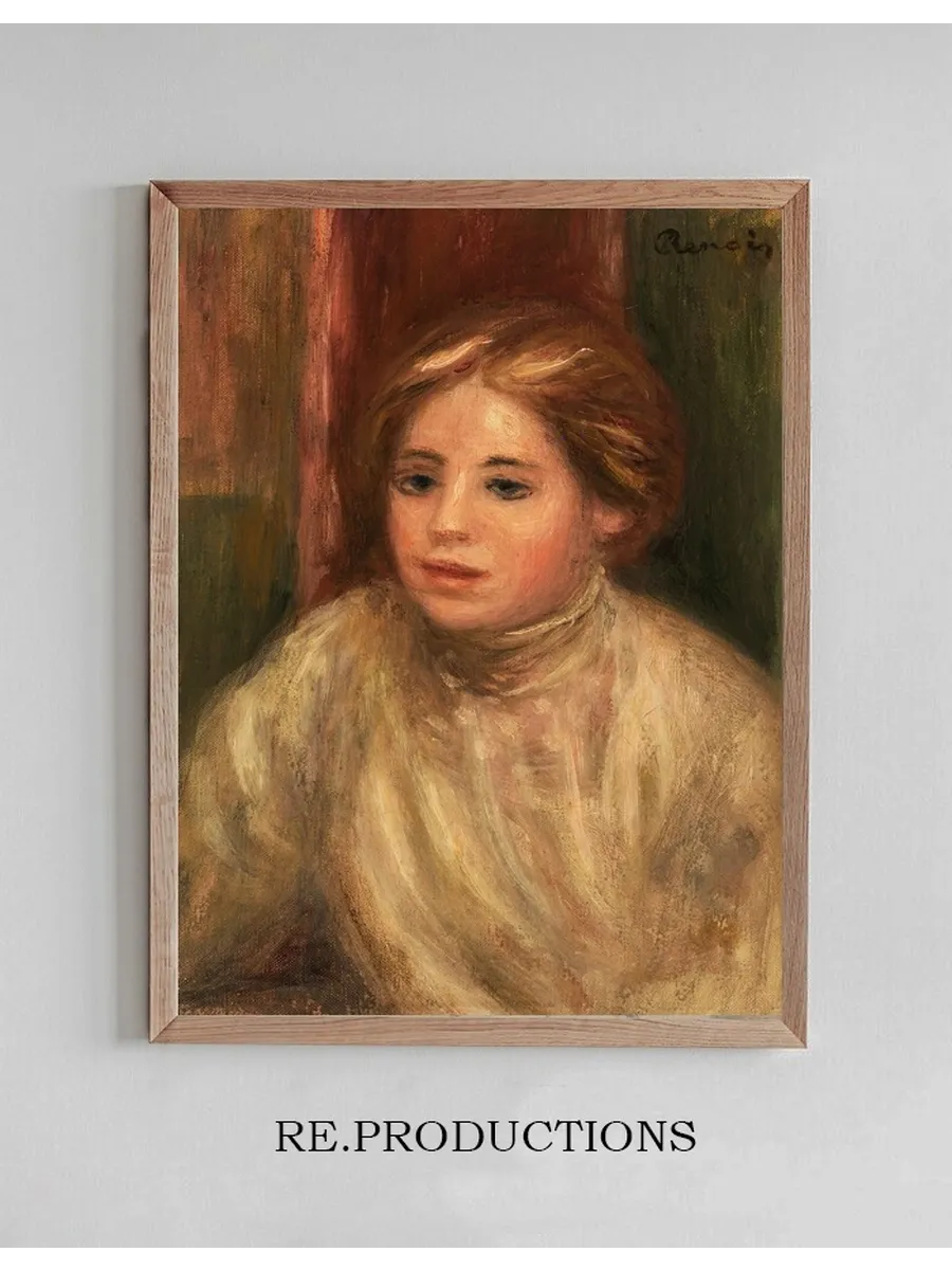 T Te de Femme Blonde