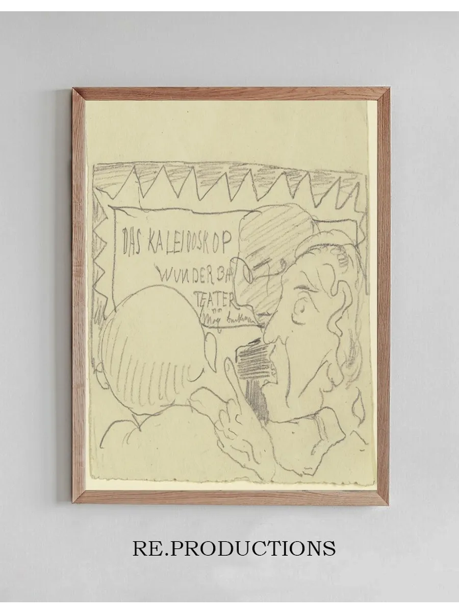 THE KALEIDOSKOP WUNDERBAR TEATER by Max Beckmann
