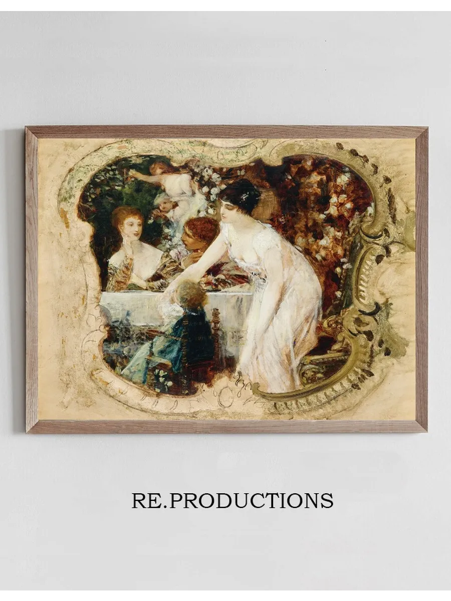 Table Delights, Study for the City Theatre in Karlsbad (today Karoly Vary, Cz)