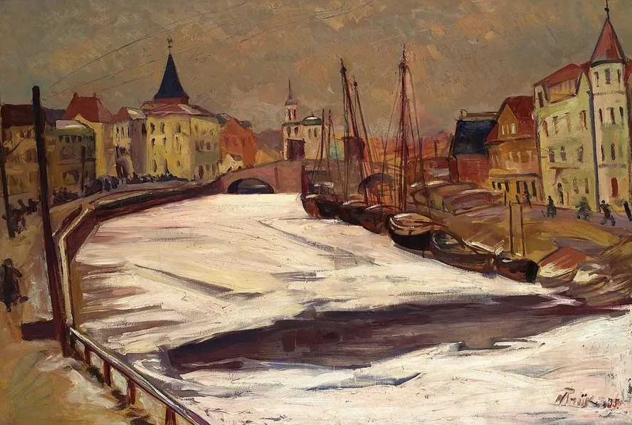 Talvine Tartu Emaj ega