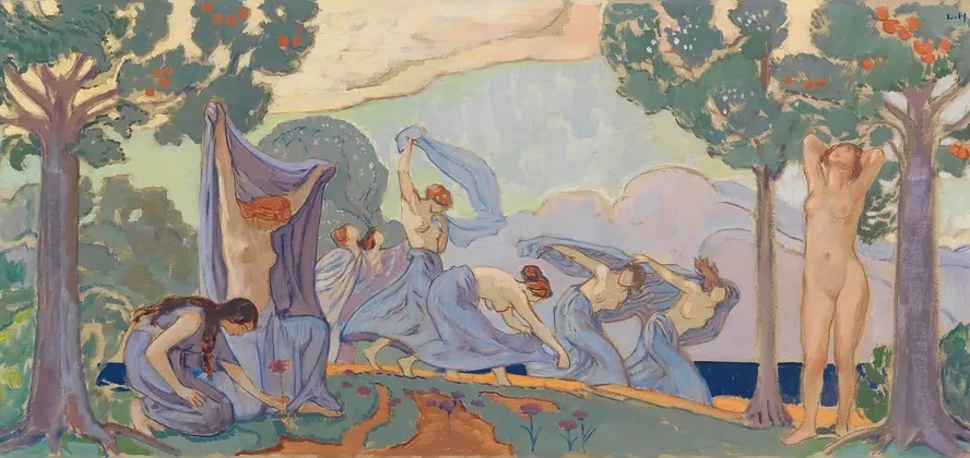 Tanzende Mit Schleier