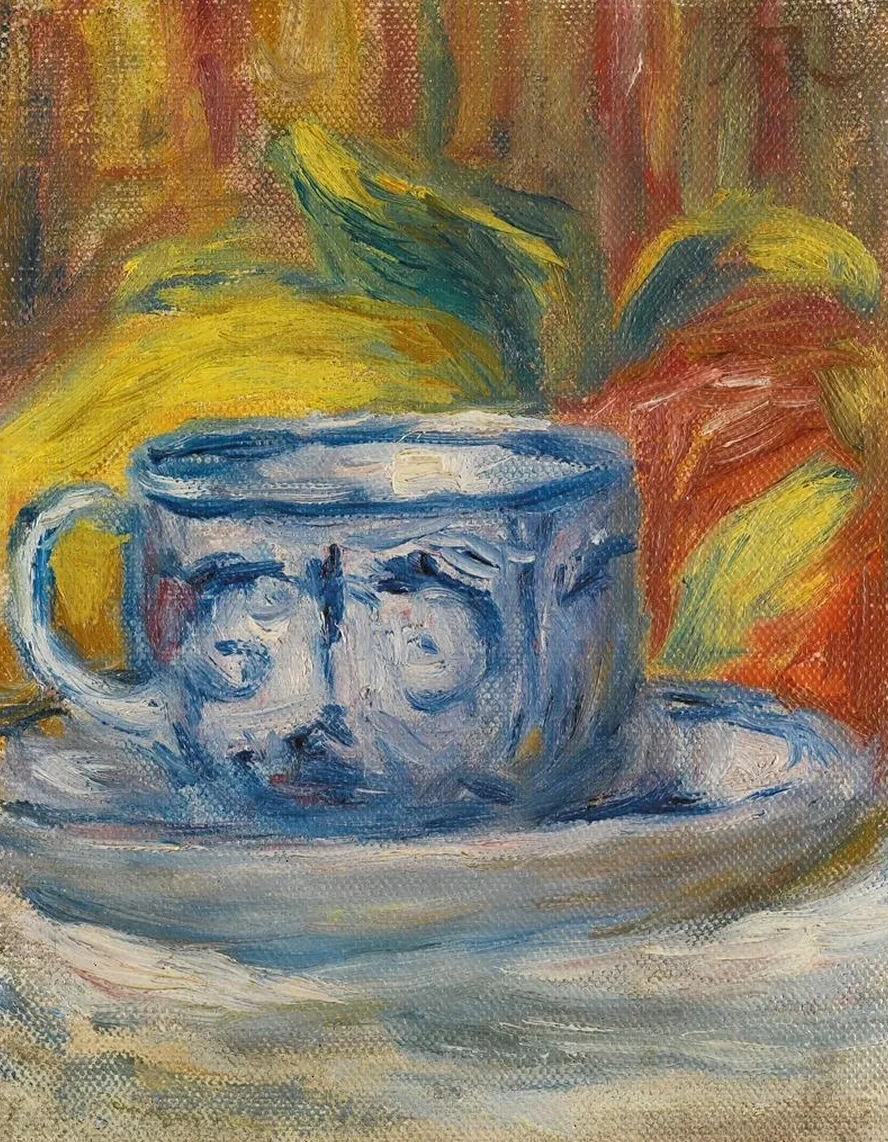 Tasse Et Fruits