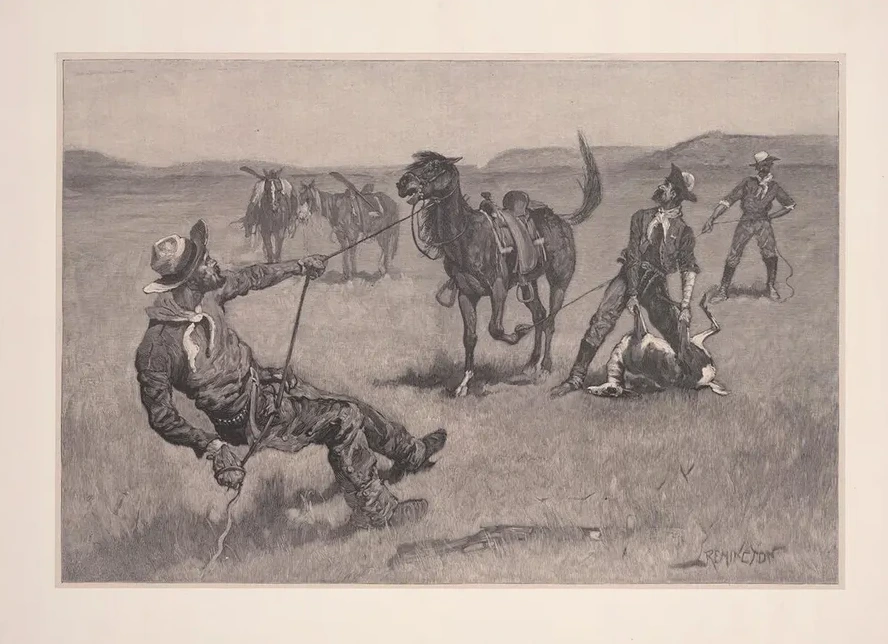 Teaching a Mustang Pony to Pack Dead Game