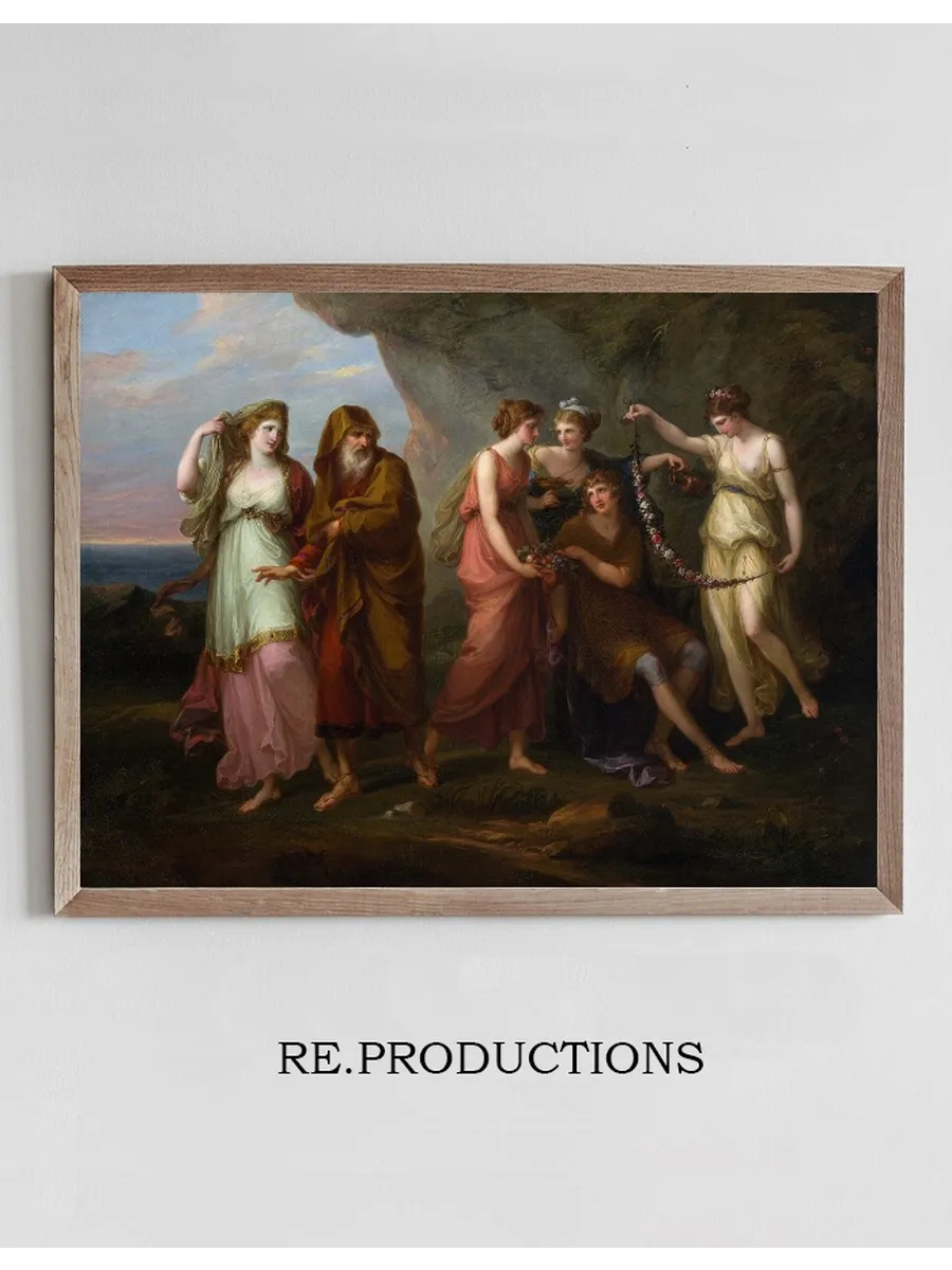 Telemachus and The Nymphs of Calypso
