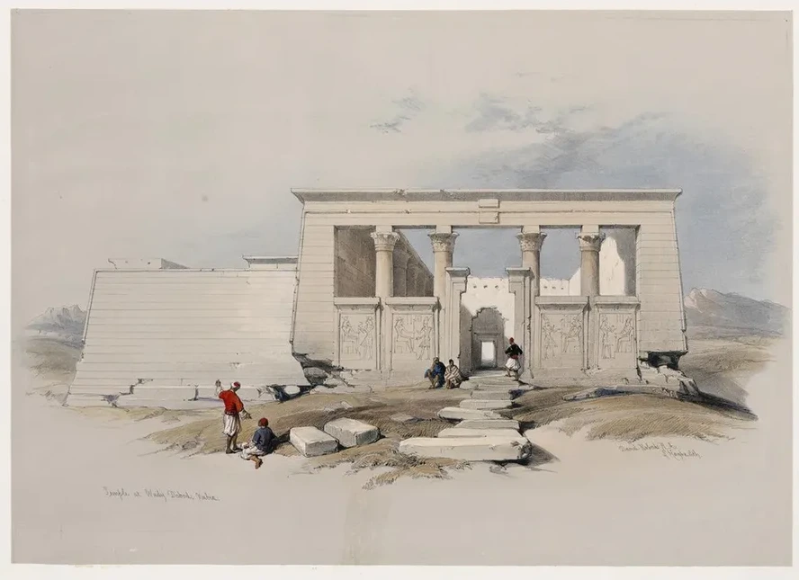 Temple at Wady Dabod Wadi D b d, Nubia