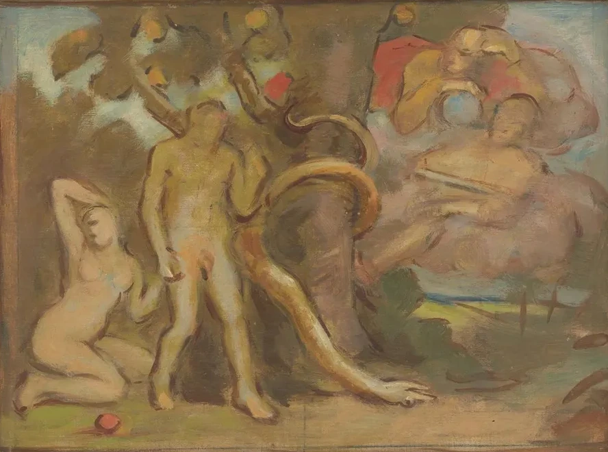 Temptation Adam and Eve