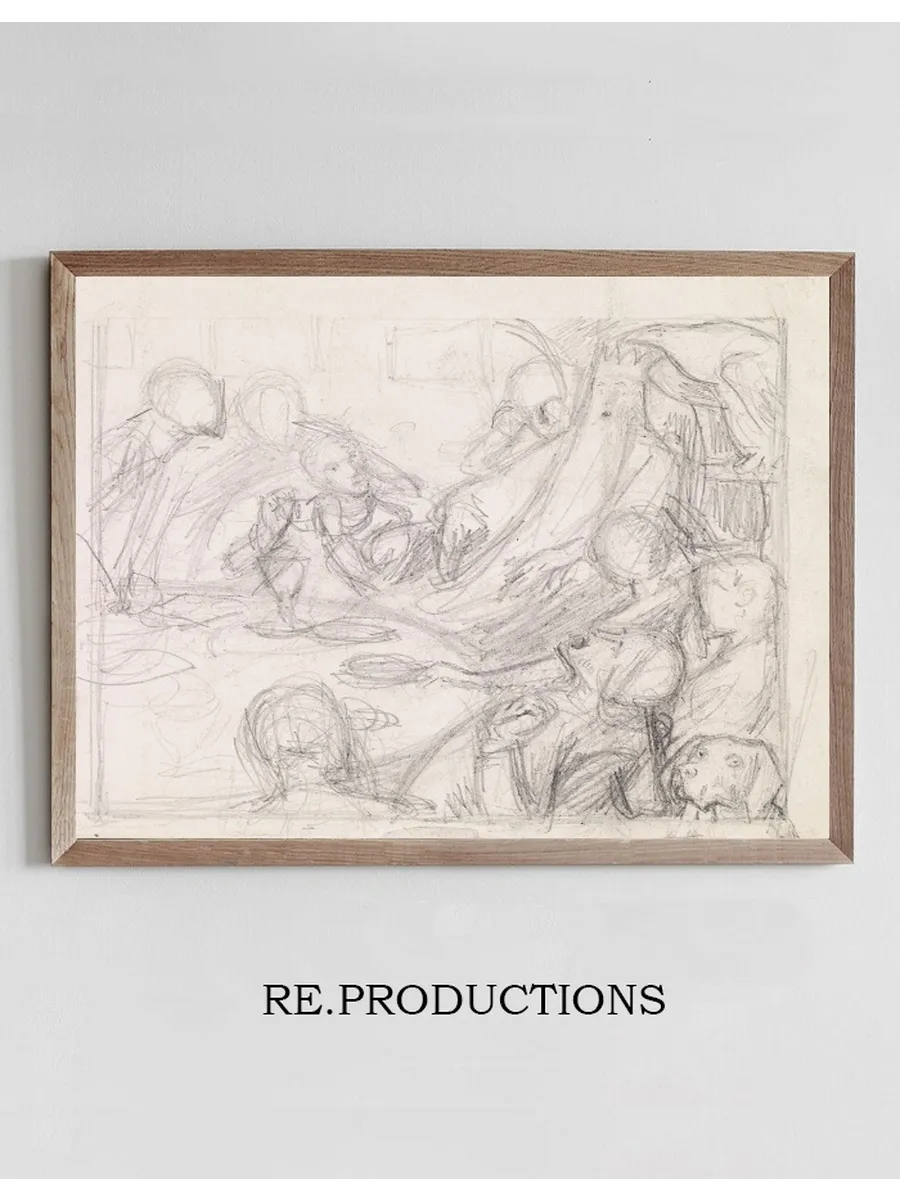 Tennyson's the Day - Dream Sketch of the King and Courtiers Awakening the Revival