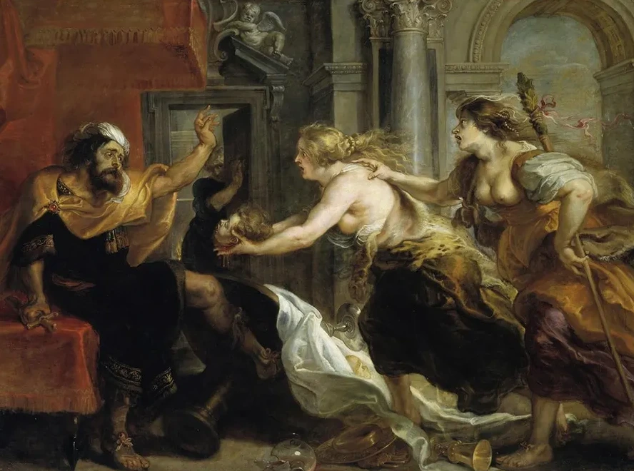 Tereus Confronted With The Head Of His Son Itylus