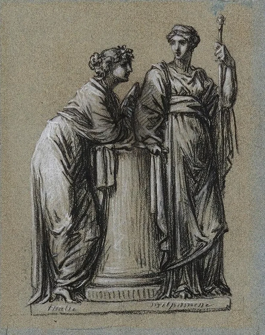 Thalie et Melpom Ne