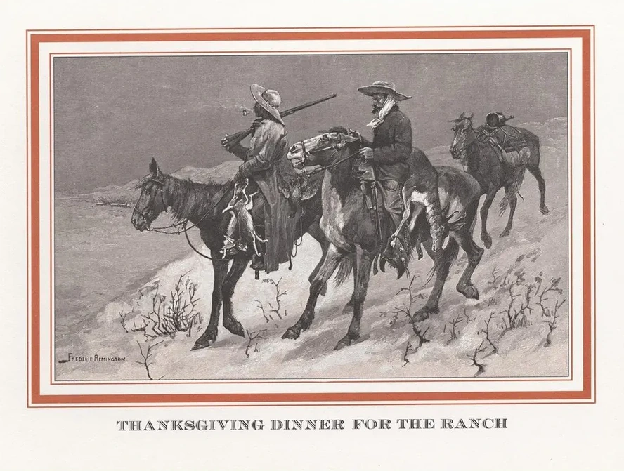 Thanksgiving Dinner for the Ranch