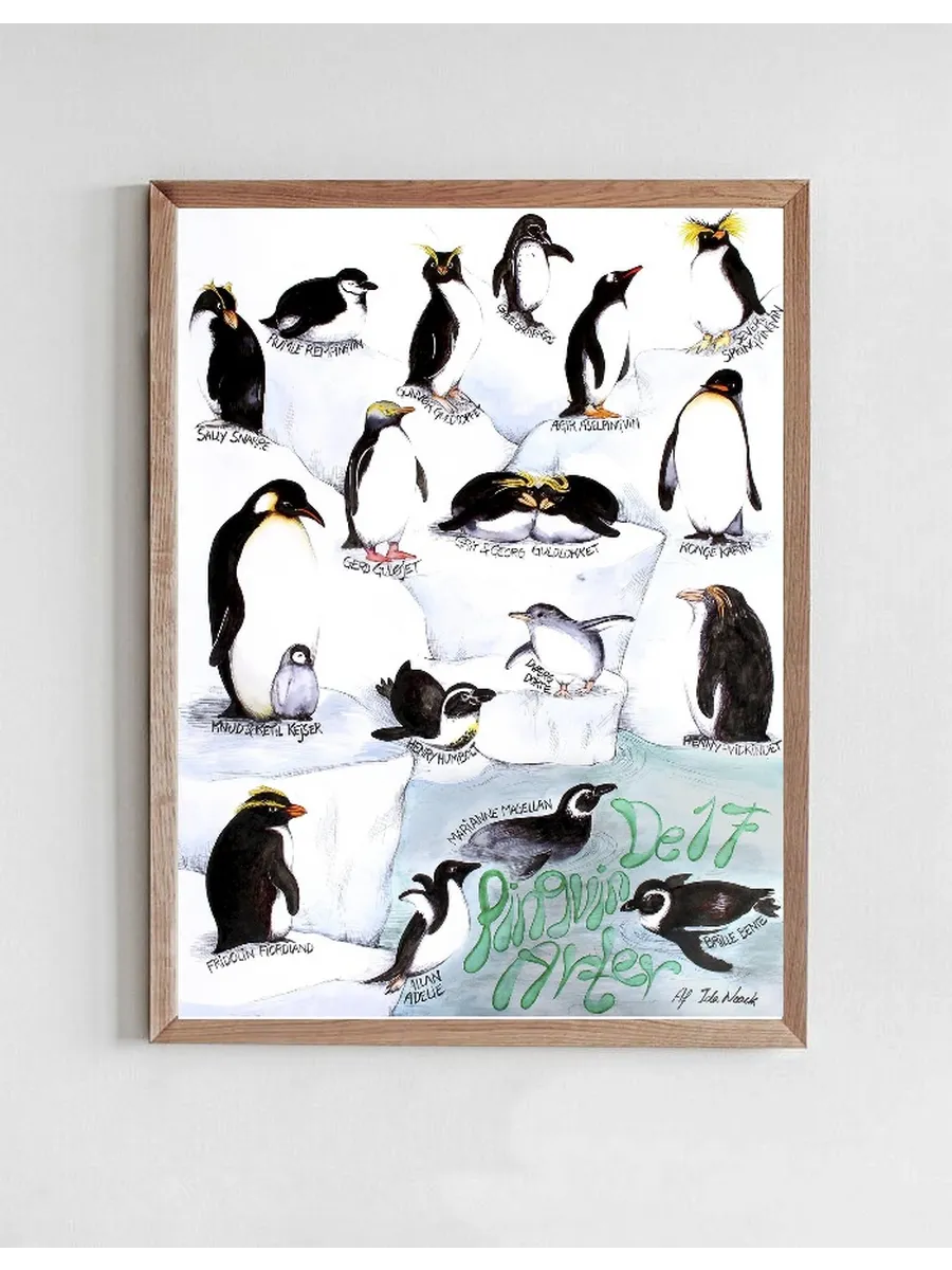 The 17 Penguins