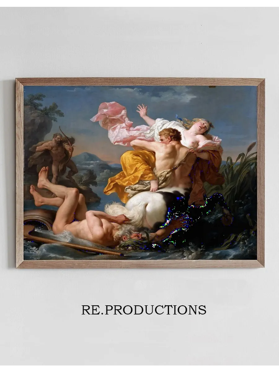 The Abduction Of Deianeira By The Centaur Nessus