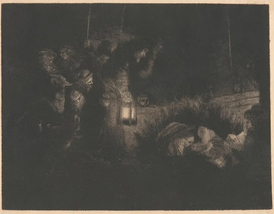 The Adoration of the Shepherds A Night Piece