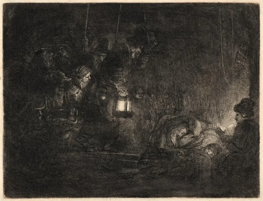 The Adoration of the Shepherds A Night Piece