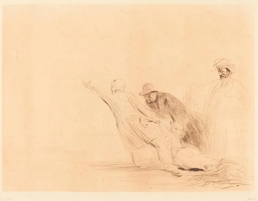 The Adulteress (third Plate