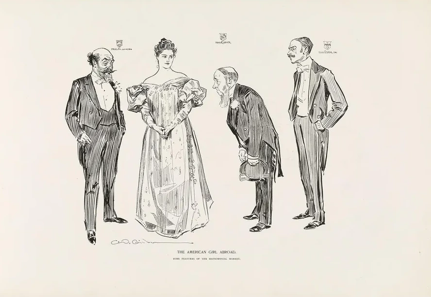 The American Girl Abroad Some features of the Matrimonial Market