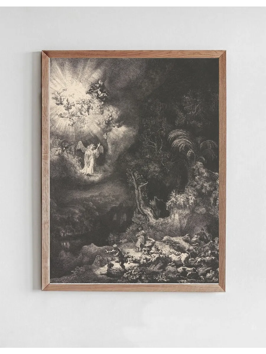 The Angel Appearing to the Shepherds