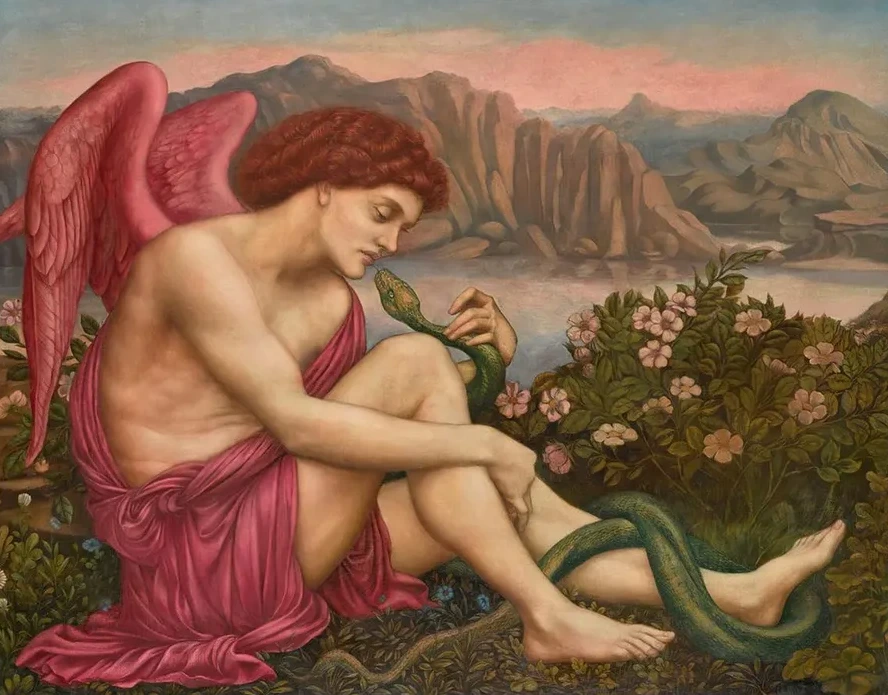 The Angel With The Serpent