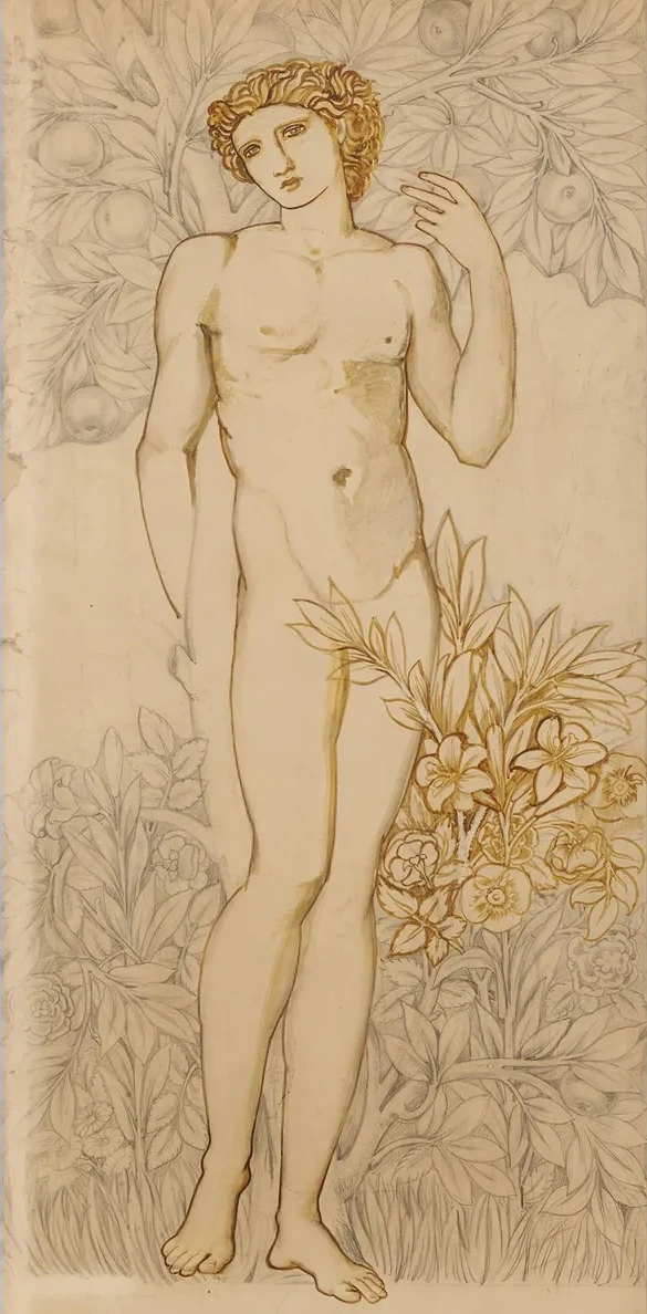The Angels of the Hierarchy Male Nude Imago Dei In the Image of God Adam