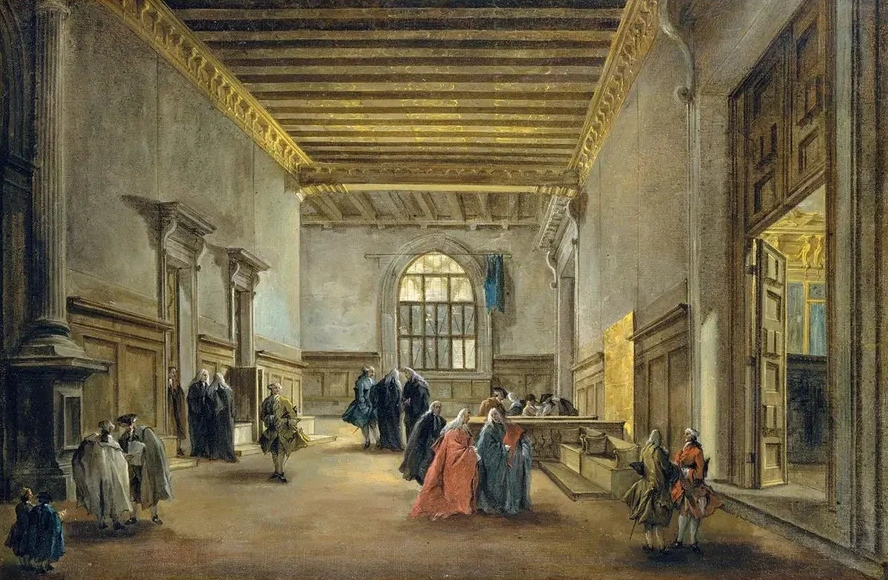 The Antechamber of the Sala del Maggior Consiglio