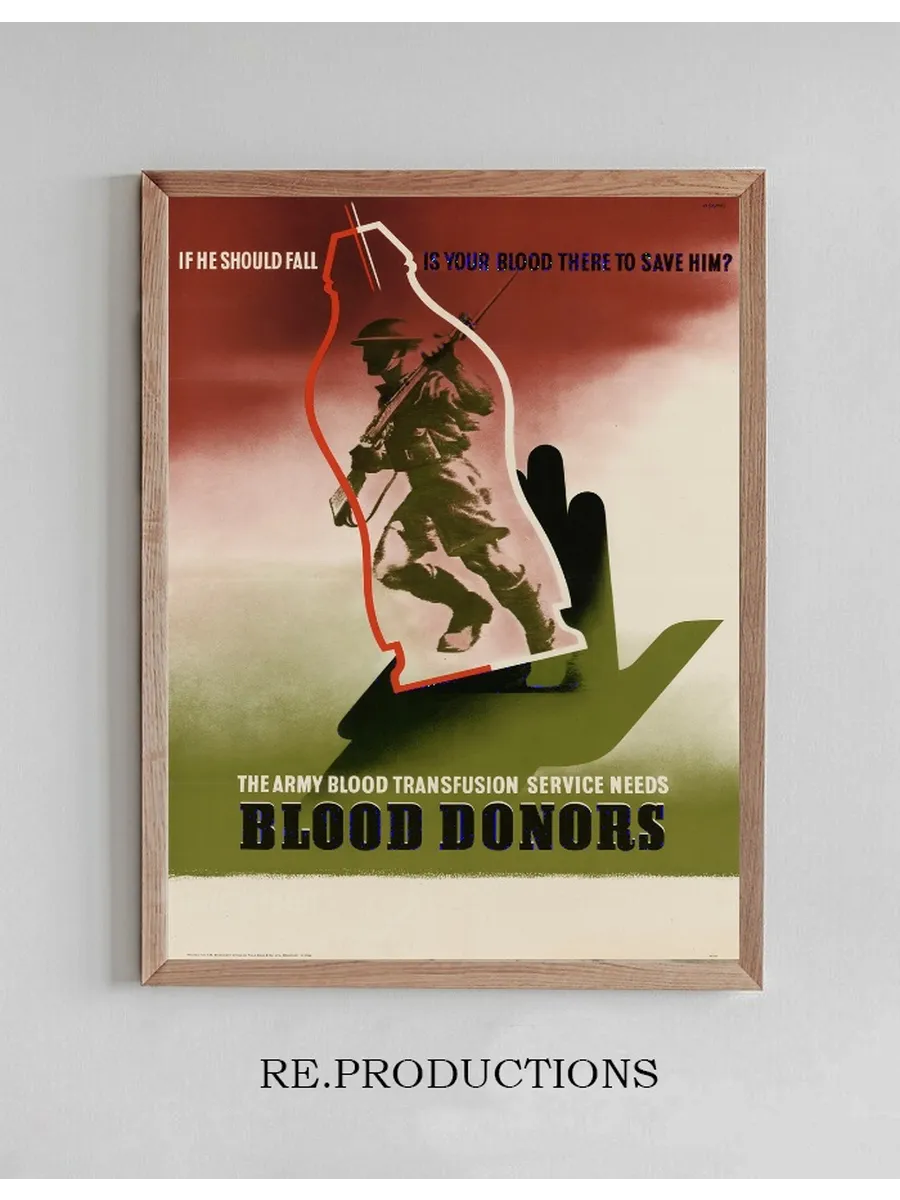 The Army Blood Transfusion Service Needs Blood Donors