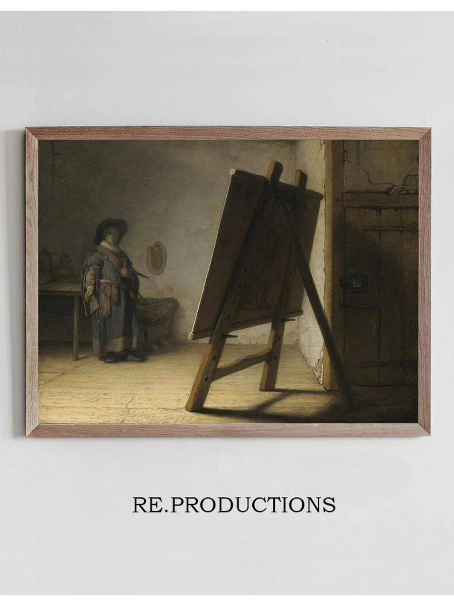 The Artist In His Studio