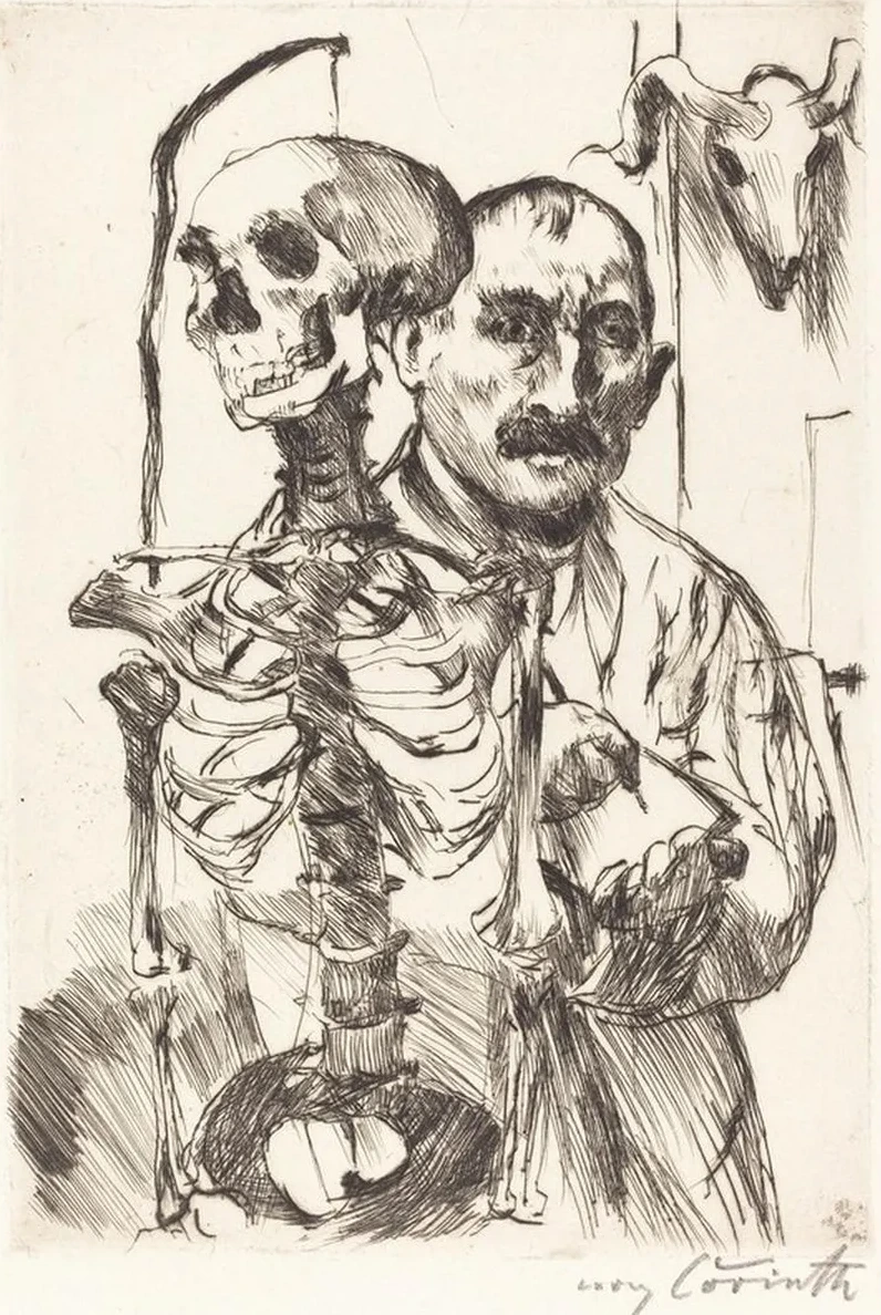 The Artist and Death II (Der K nstler und der Tod II)