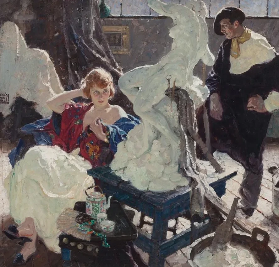The Artist and His Model