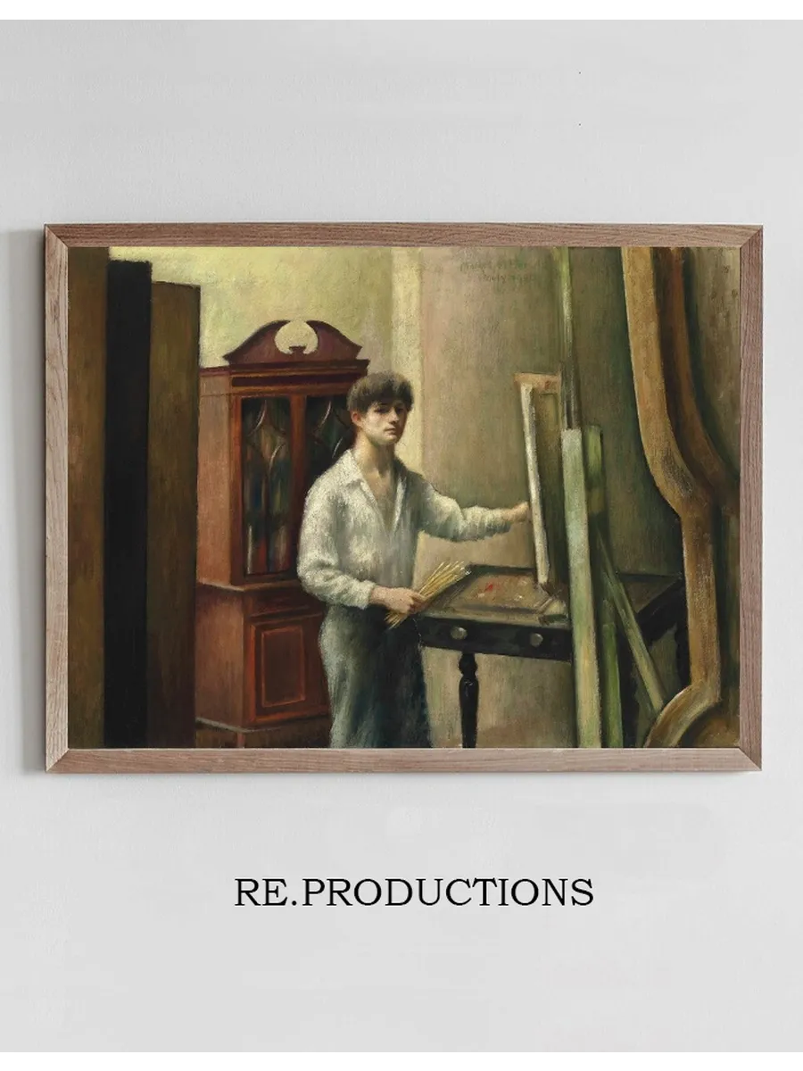 The Artist in his Studio