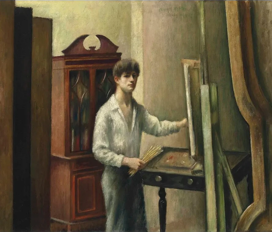 The Artist in his Studio