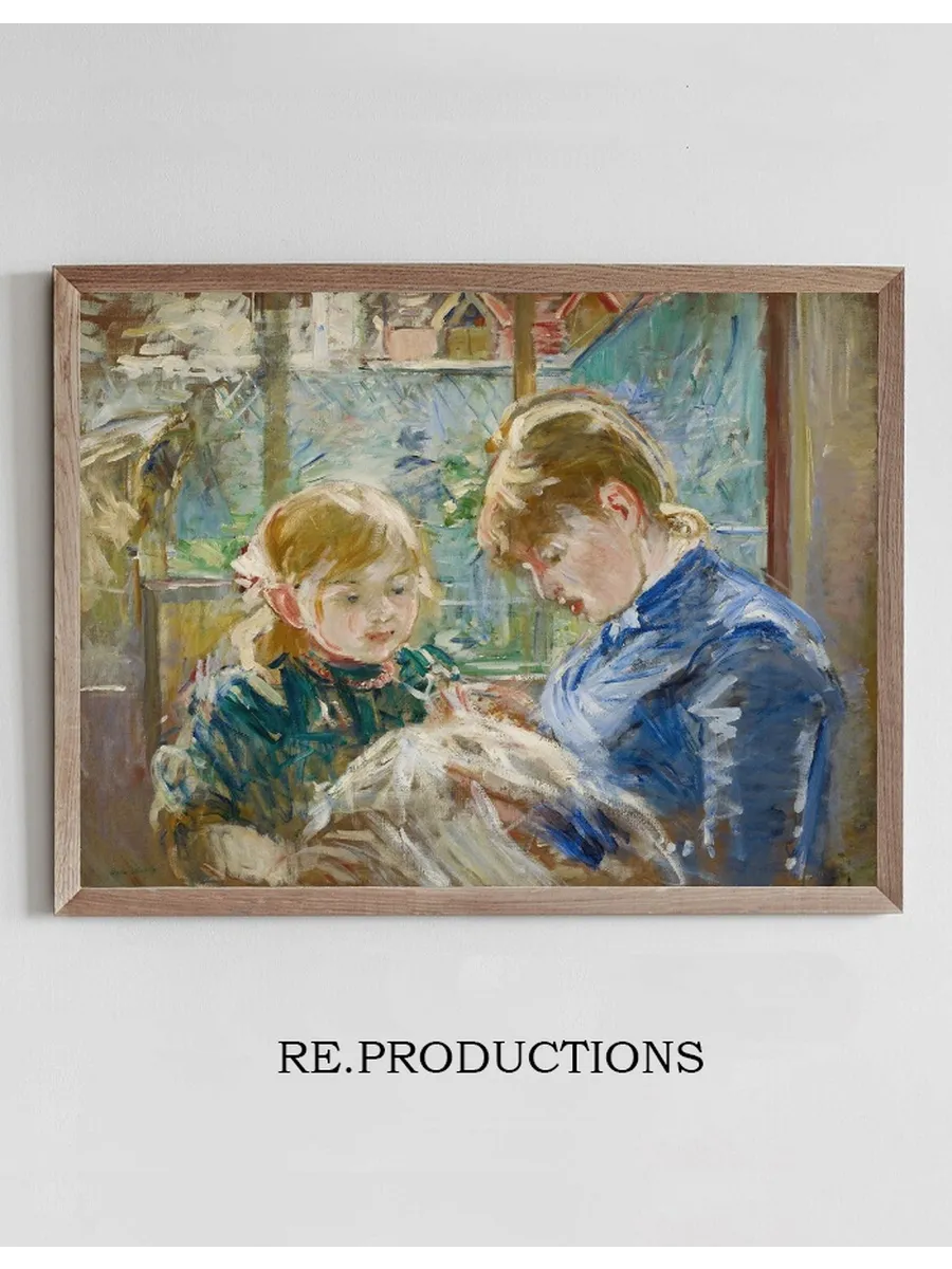 The Artist's Daughter, Julie, with her Nanny