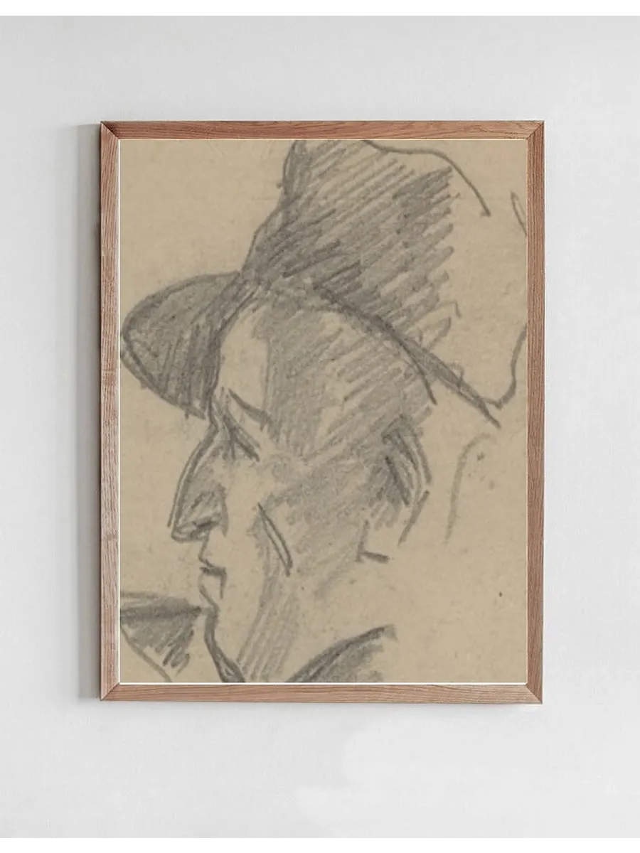 The Artist's Father and Objects on a Mantel