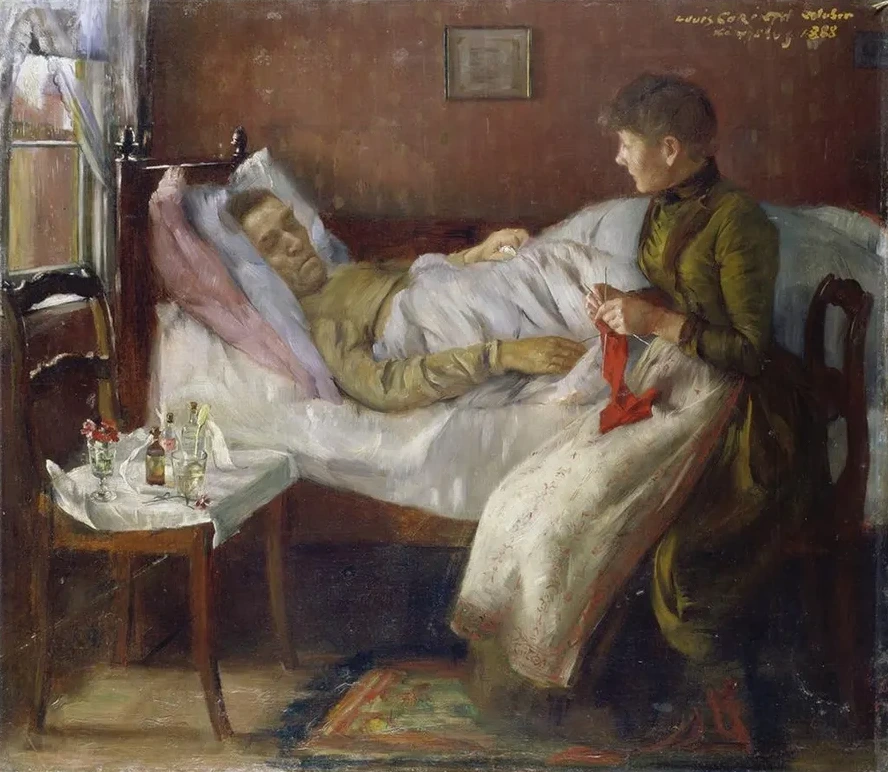 The Artist's Father in his Sickbed
