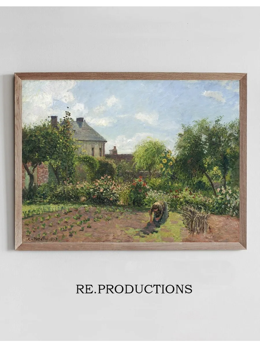 The Artist's Garden at Eragny