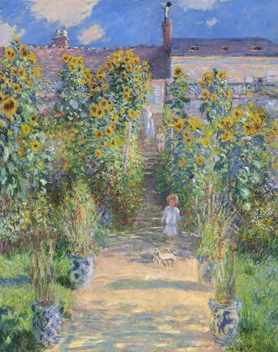 The Artist's Garden at V theuil