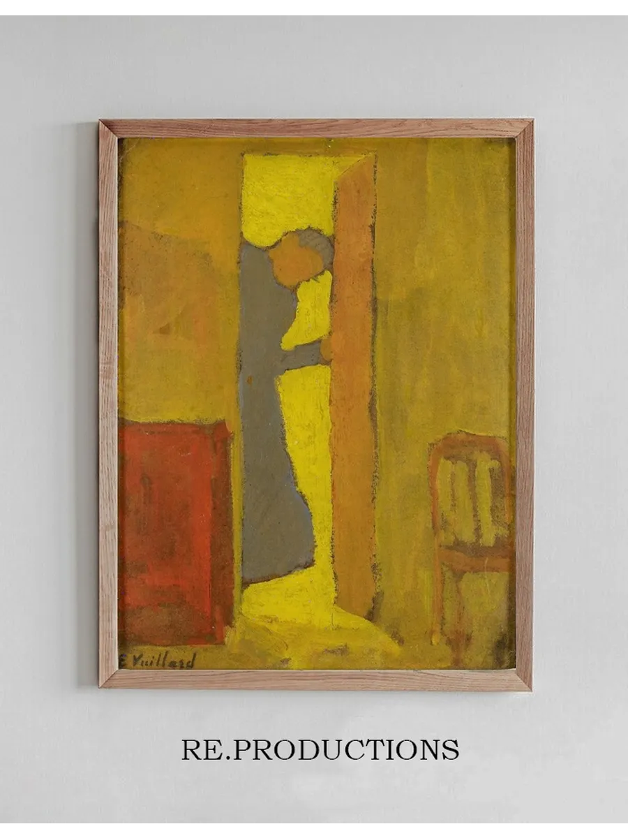 The Artist's Mother Opening a Door