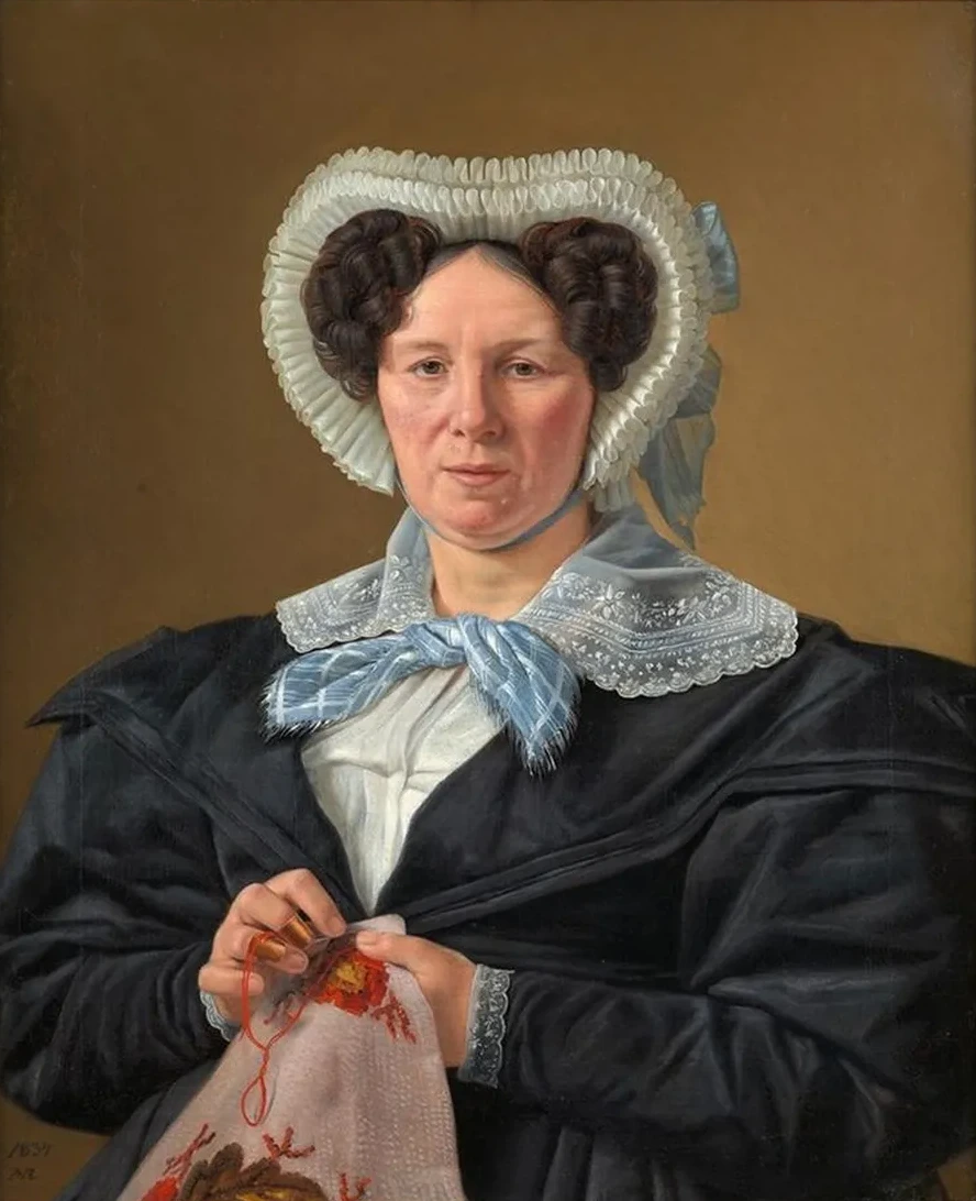 The Artist's Mother, Frederikke Eleonore Cathrine R rbye, n e Stockfleth