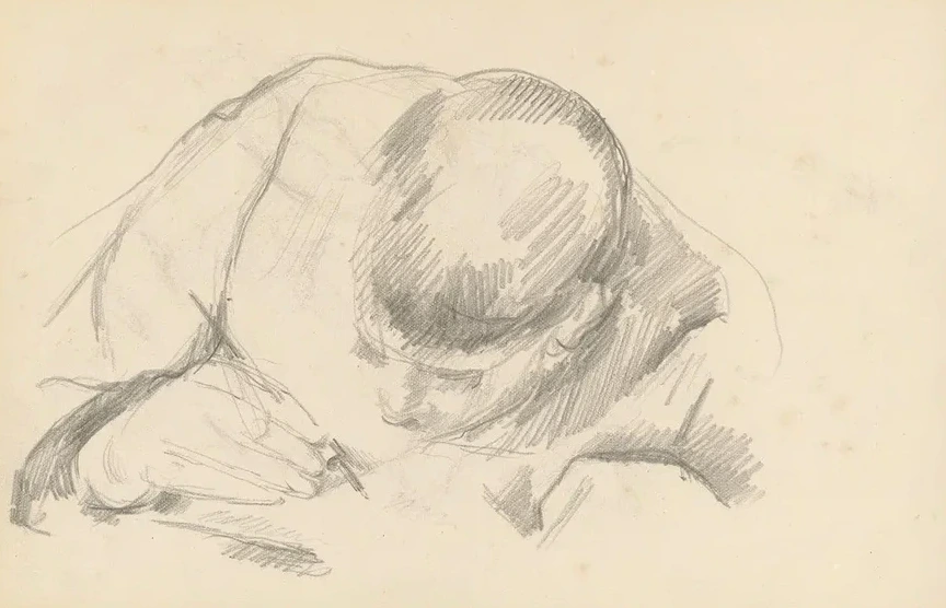 The Artist's Son Writing