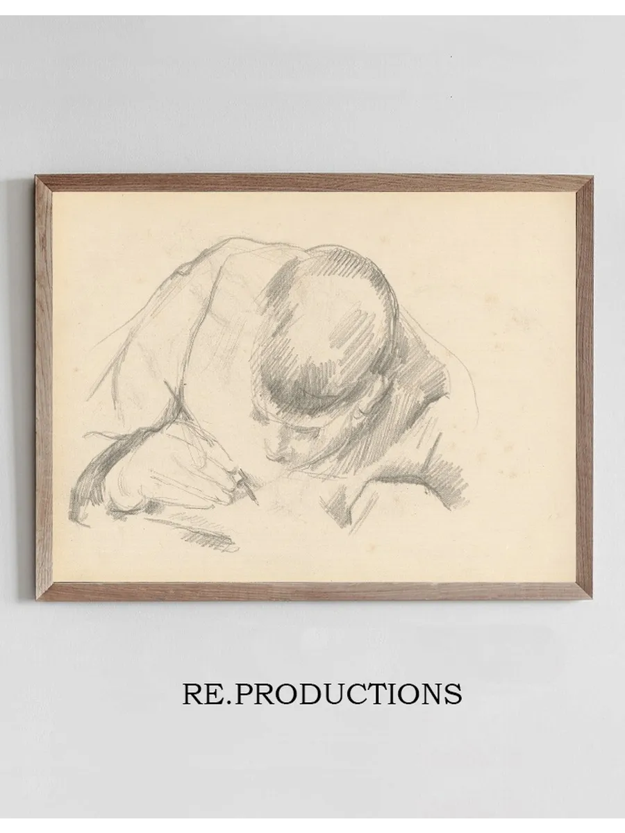The Artist's Son Writing