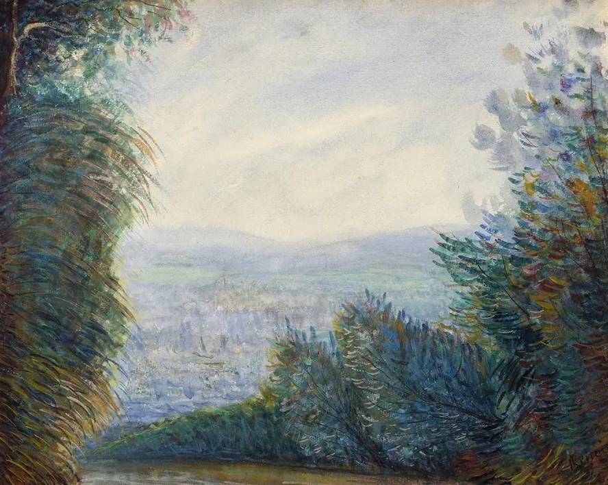 The Auvers Valley on the Oise River
